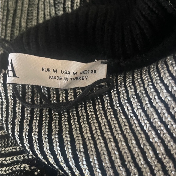 Zara Black and Gray Maxi Dress - Picture 2 of 3